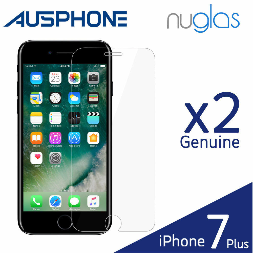 2x Tempered Glass Screen Protector for iPhone