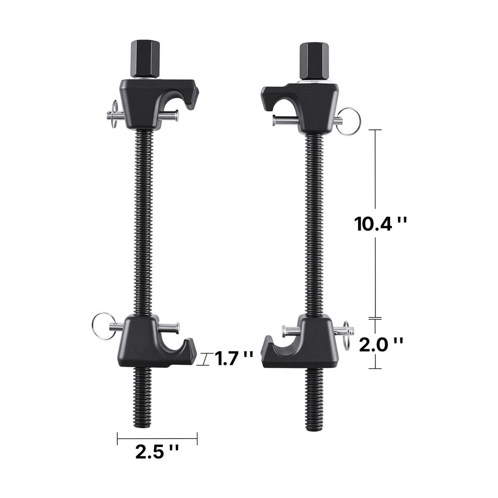 Uimoso Strut Coil Spring Compressor Set, 2-Piece, 10.4-Inch Compression Range