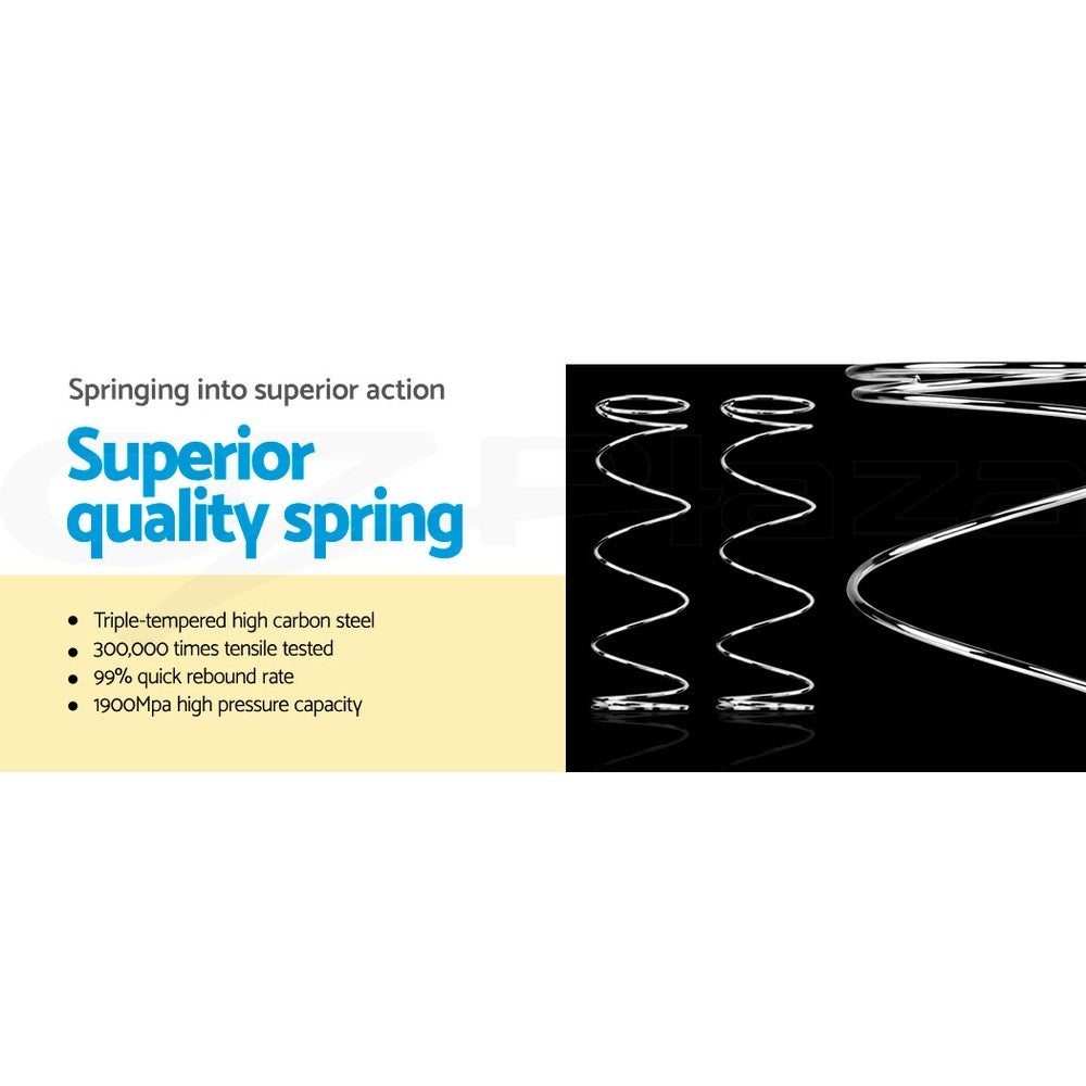 34cm Euro Top Pocket Spring Mattress Super King