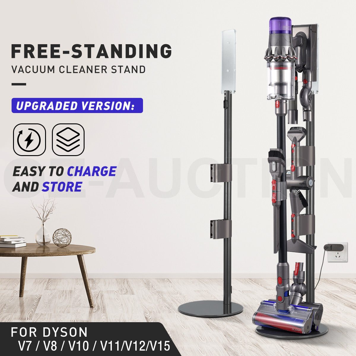 Freestanding Vacuum Cleaner Stand – Rack for Dyson All Model
