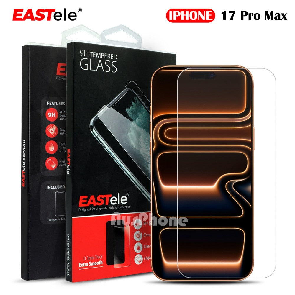 iPhone Tempered Glass Screen Protector for Pro and Max Models