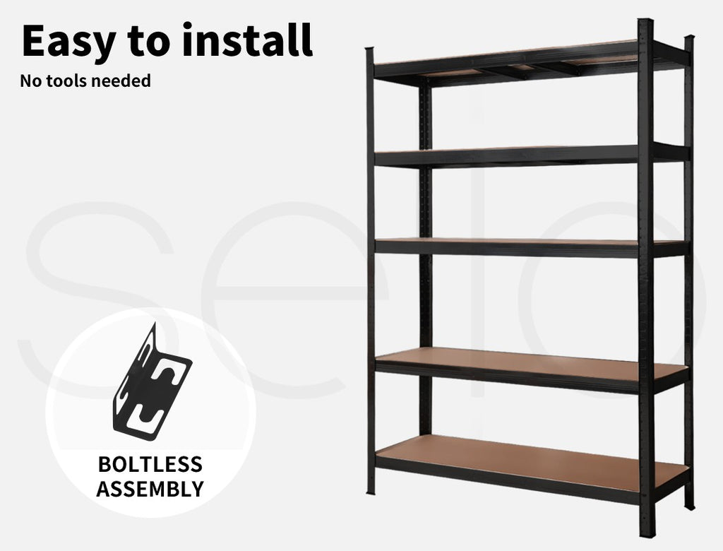 Traderight Steel Warehouse Shelving – Metal Pallet Storage 1.8x1.2m