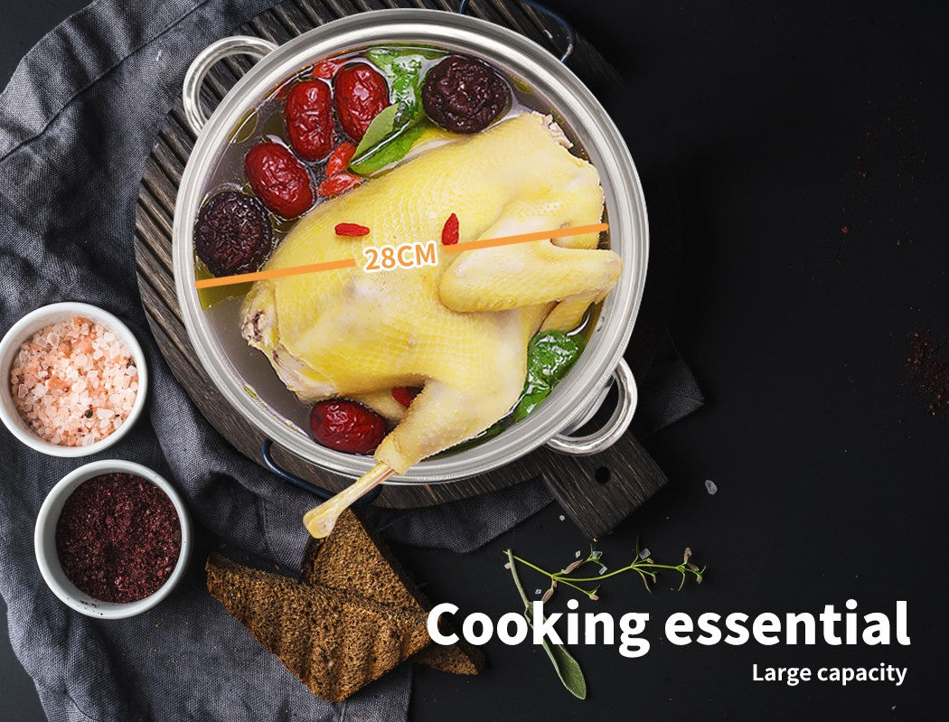 3/4 Tier Steamer Pot – Toque Stainless Steel Kitchen Cookware