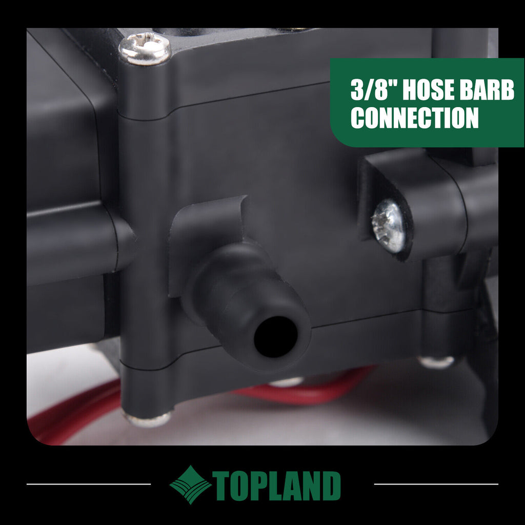 12V Caravan/Boat Water Pump – High Pressure Self-Priming