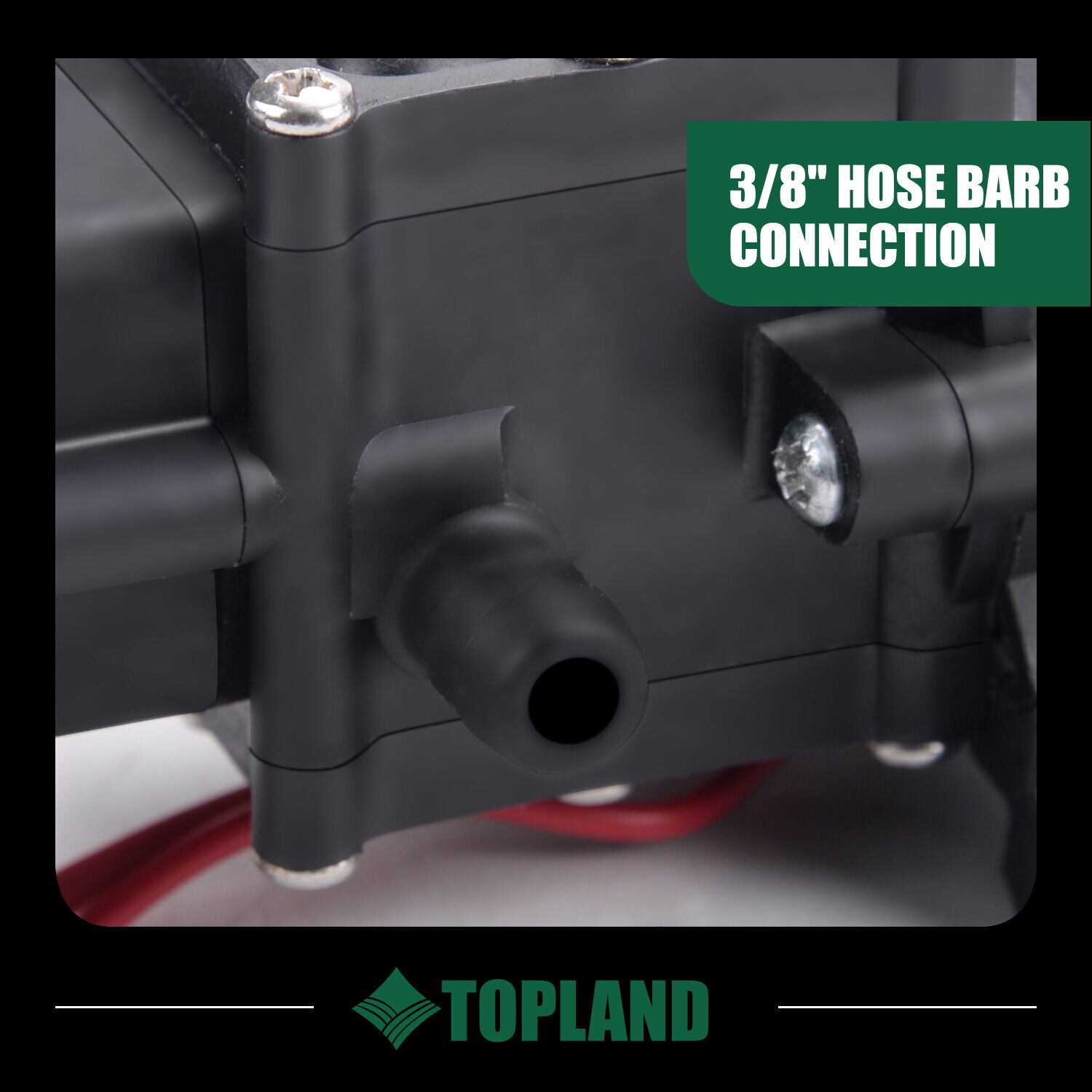 12V Caravan/Boat Water Pump – High Pressure Self-Priming