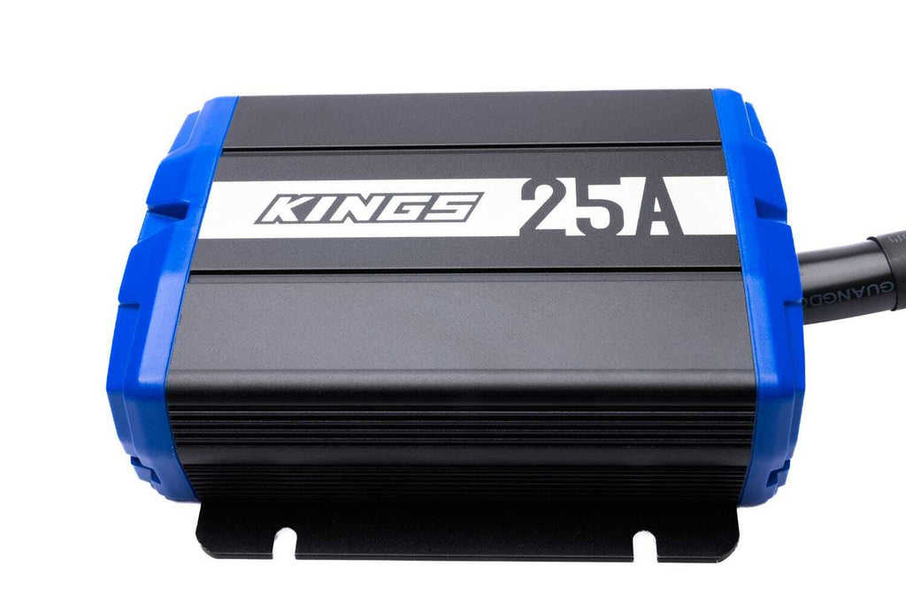 Kings 25A DC DC Charger MPPT Solar Regulator Lithium Compatible 12/24V Input