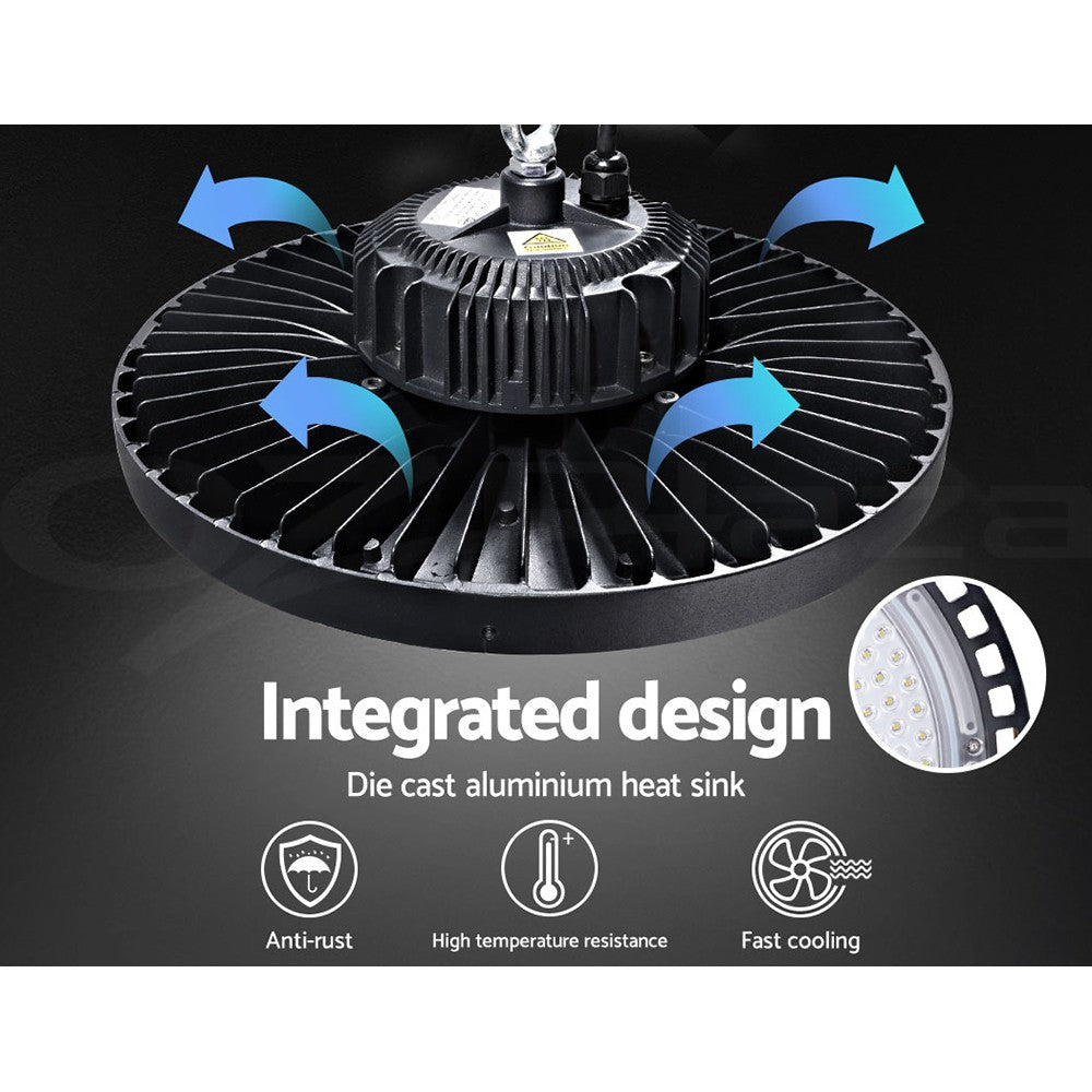 High Bay 200W LED Light Industrial Workshop Warehouse Gym