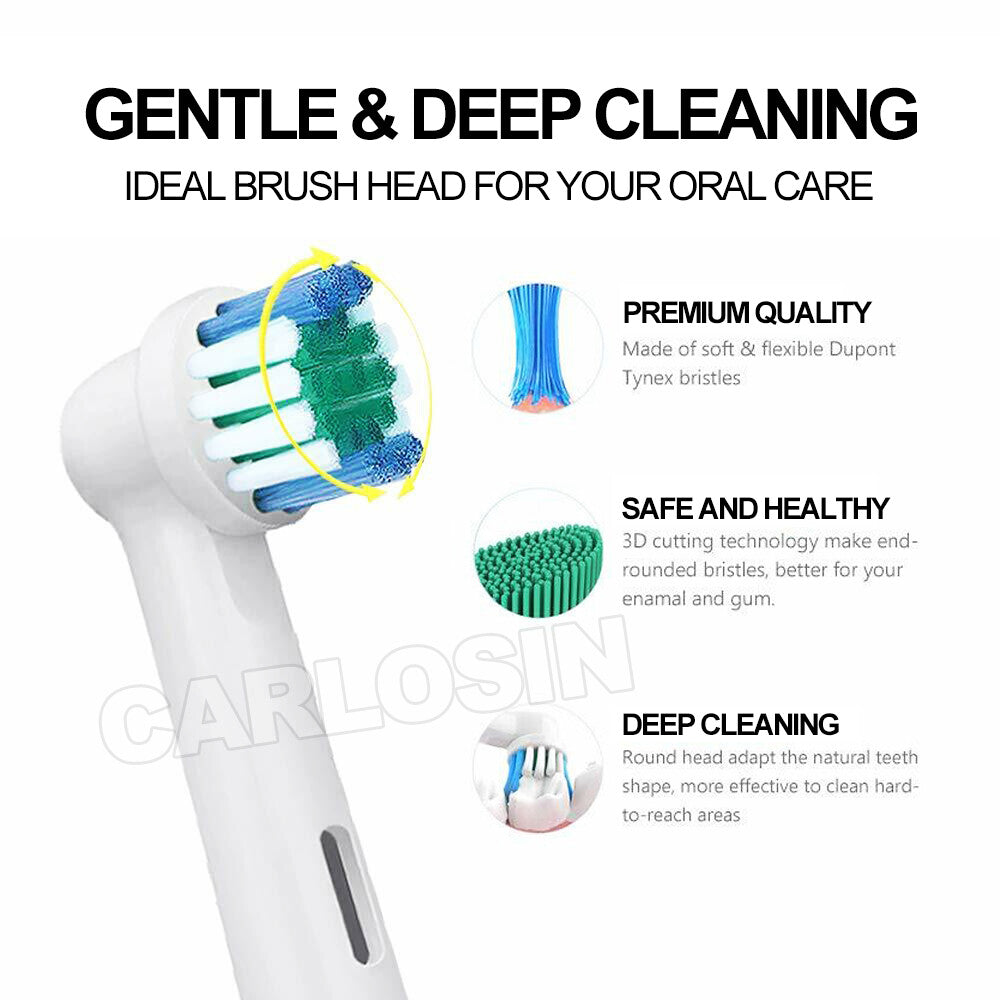 Oral-B Compatible Electric Toothbrush Replacement Heads Precision Clean