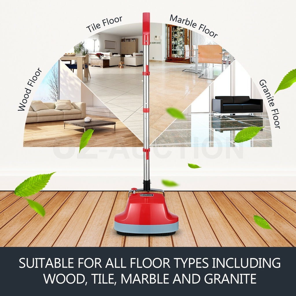 5-in-1 Floor Polisher – Timber, Carpet & Tile Wax Scrubber Buffer Cleaner