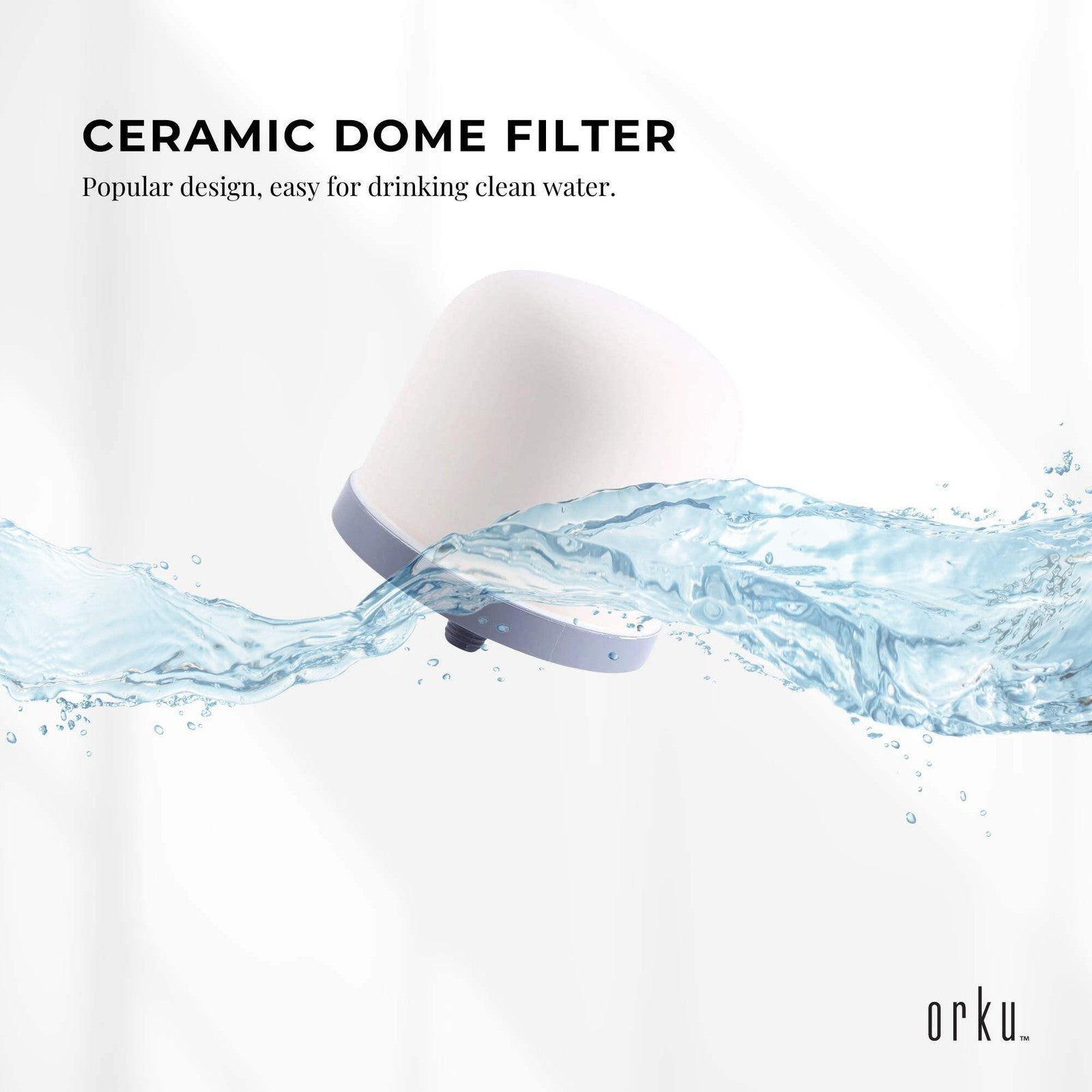 Replacement Ceramic Dome Filter for Benchtop Water Purifier Systems