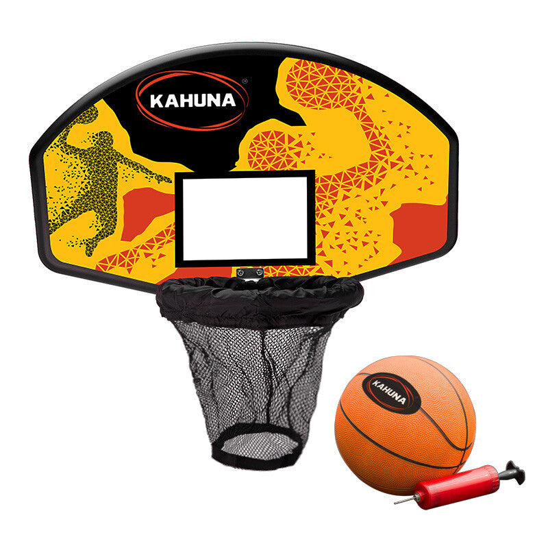 Kahuna Trampoline Basketball Hoop with Backboard Set