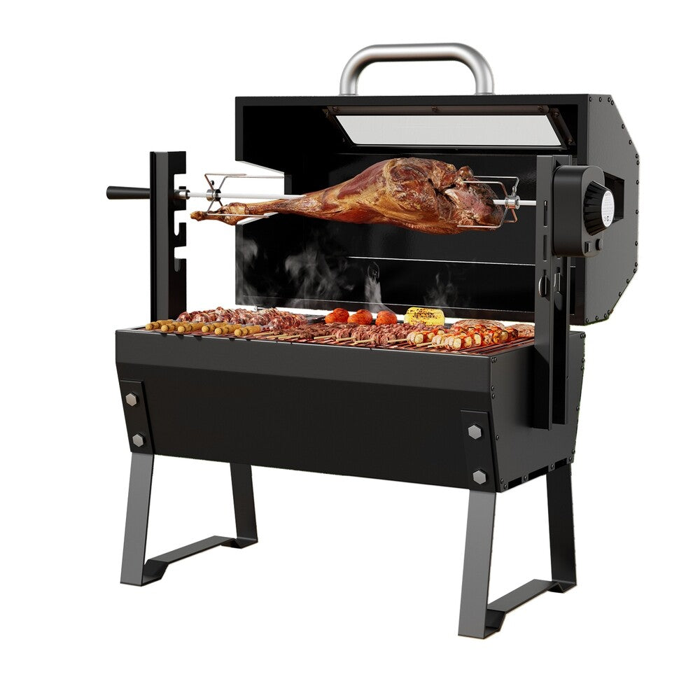 BBQ Grill Charcoal Smoker Electric Roaster Portable Outdoor