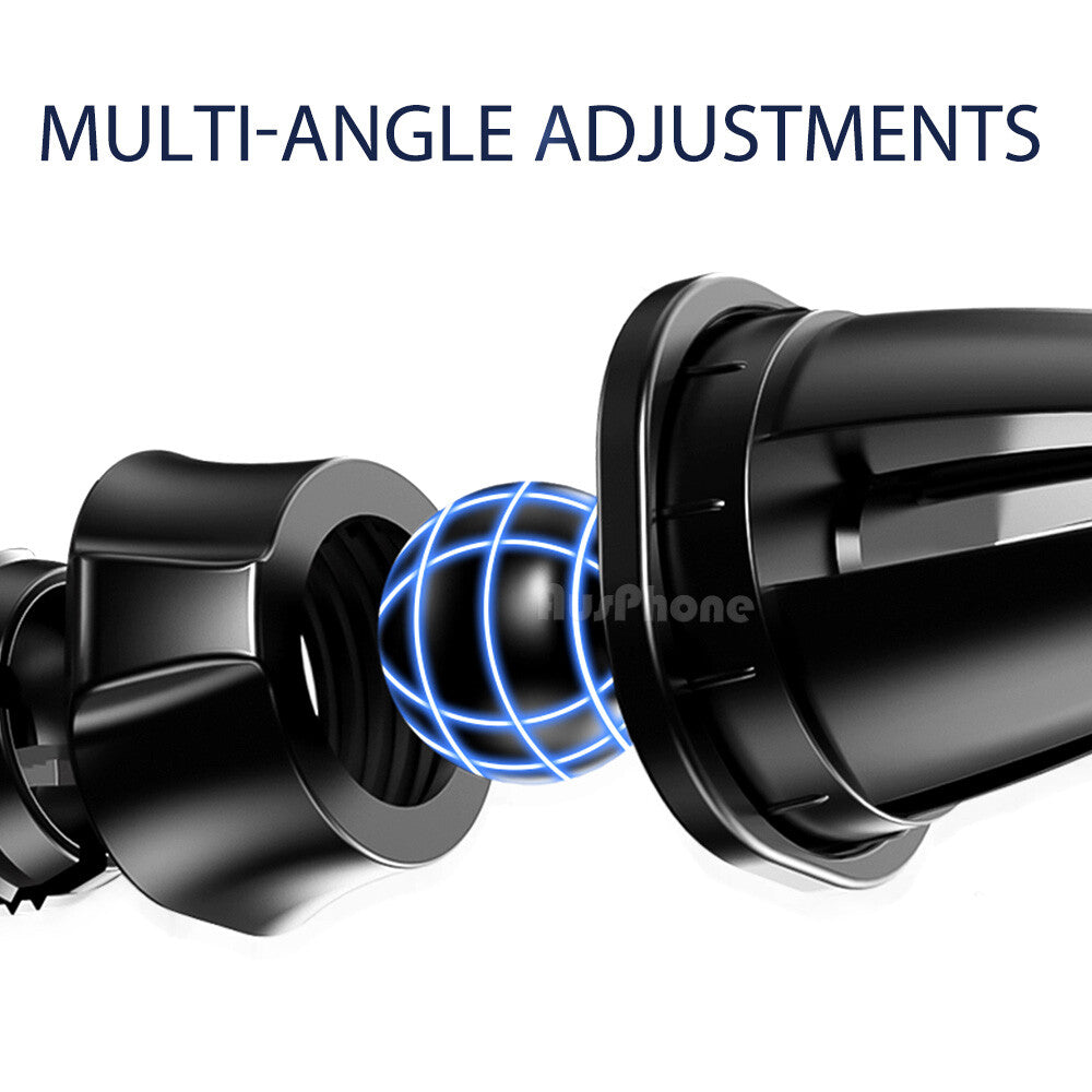 Gravity Air Vent Car Phone Holder Secure Clip Mount