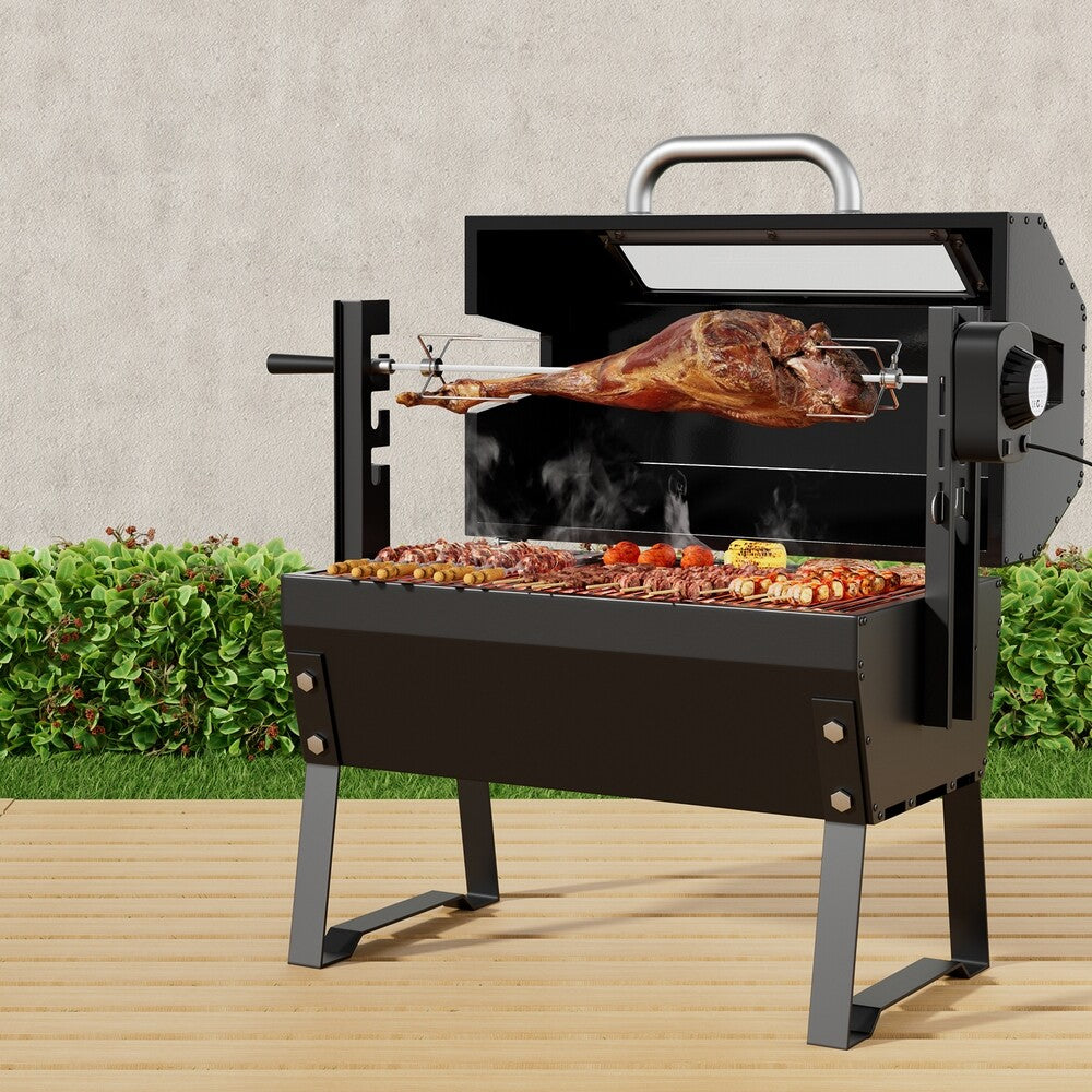 BBQ Grill Charcoal Smoker Electric Roaster Portable Outdoor