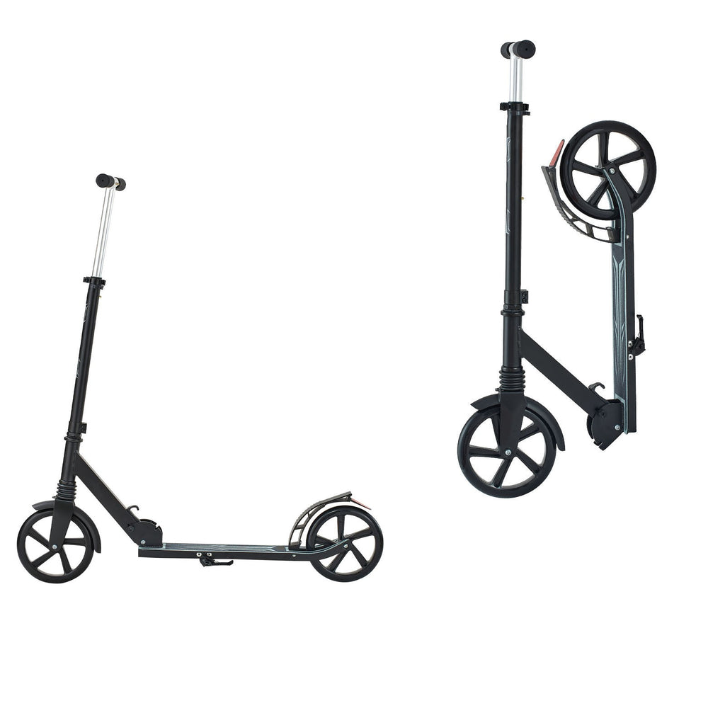 Uimoso Foldable Kick Scooter for Kids 8+, Teens, and Adults, Adjustable Height