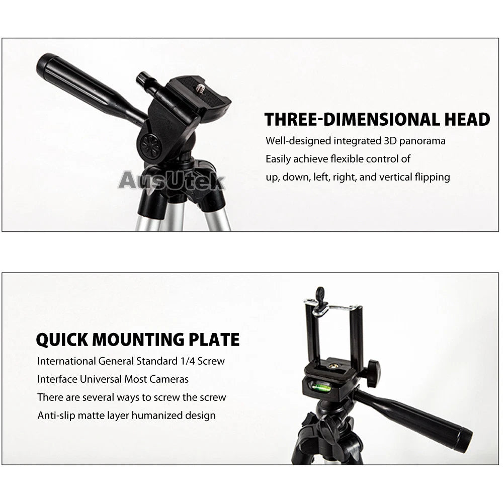 Adjustable Camera Tripod Mount Stand Holder for iPhone17 Air Pro Max Samsung S25