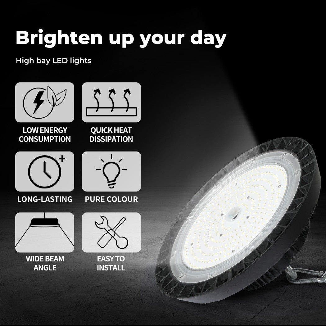 Emitto UFO LED High Bay Light – Industrial Warehouse Factory 100W/200W