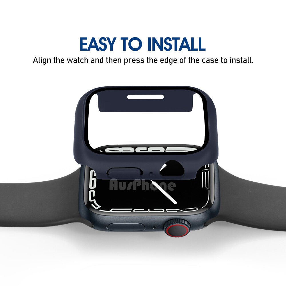 Apple Watch Case Full Glass Cover 40–49mm