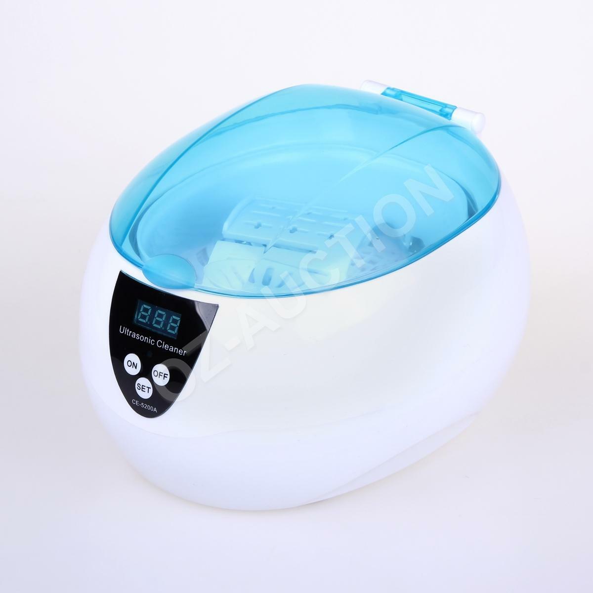 750ML Ultrasonic Multi-Purpose Jewellery & Watch Cleaner Digital Sonic