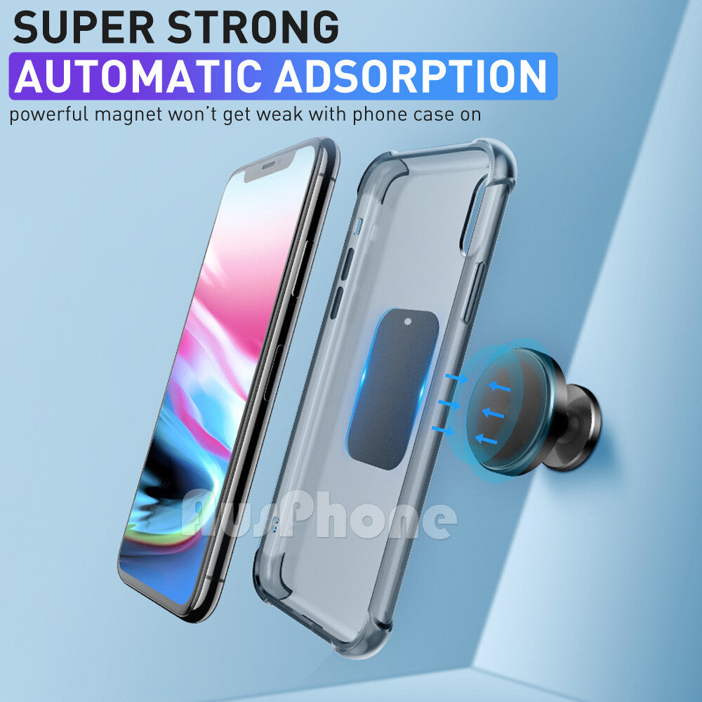 8x Magnet Metal Plate for Magnetic Car Phone Mount