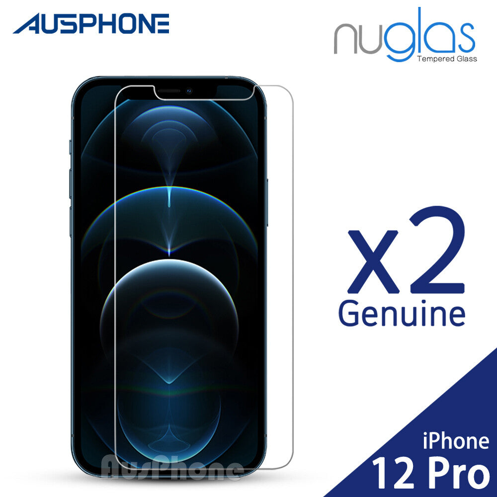 2x Tempered Glass Screen Protector for iPhone