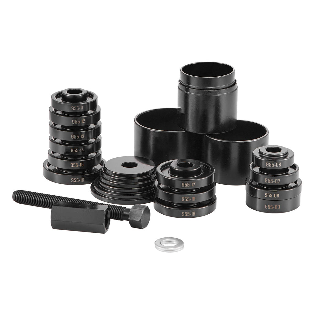 Uimoso Front Wheel Bearing Tool Kit for Removal & Installation, 23-Piece Set