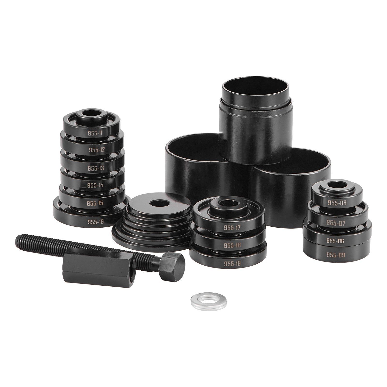 Uimoso Front Wheel Bearing Tool Kit for Removal & Installation, 23-Piece Set