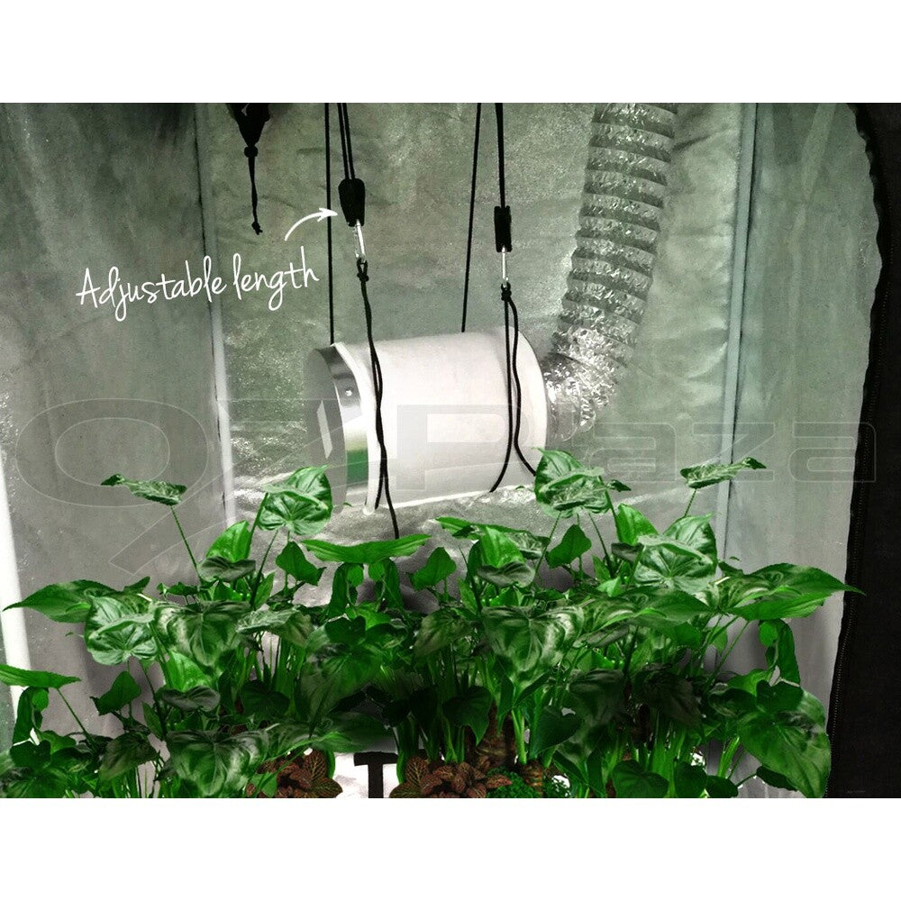 Fingers Grow Tent Kit 6" Hydroponics Ventilation Fan Carbon Filter