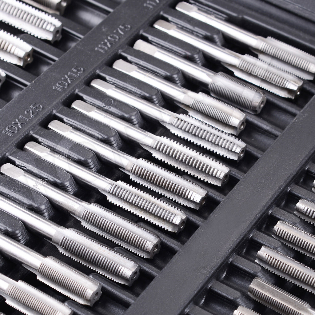118pc Tap & Die Set – Metric Screw Thread Drill Kit M2-M18