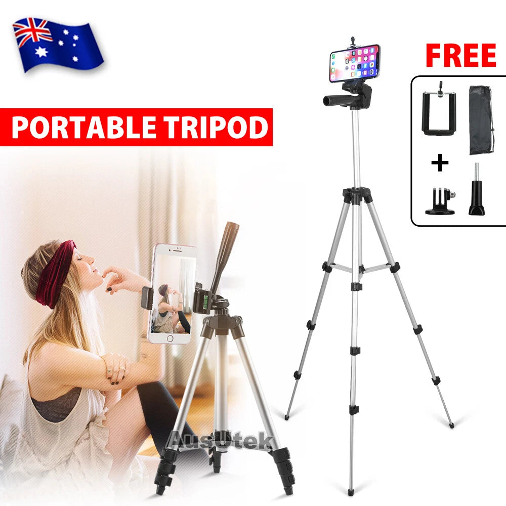 Adjustable Camera Tripod Mount Stand Holder for iPhone17 Air Pro Max Samsung S25