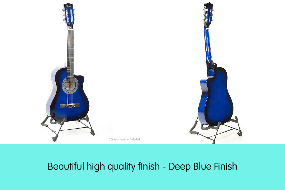 Karrera Kids Acoustic Guitar 1/2 Size Cutaway Wooden Design