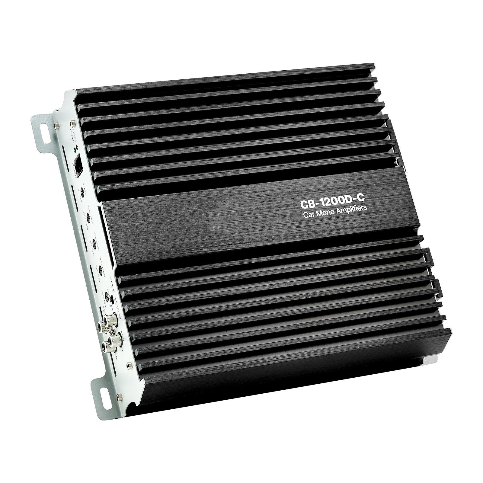 Uimoso Monoblock Class D Car Amplifier for Subwoofers, 1200W RMS, 1/2/4 Ohm