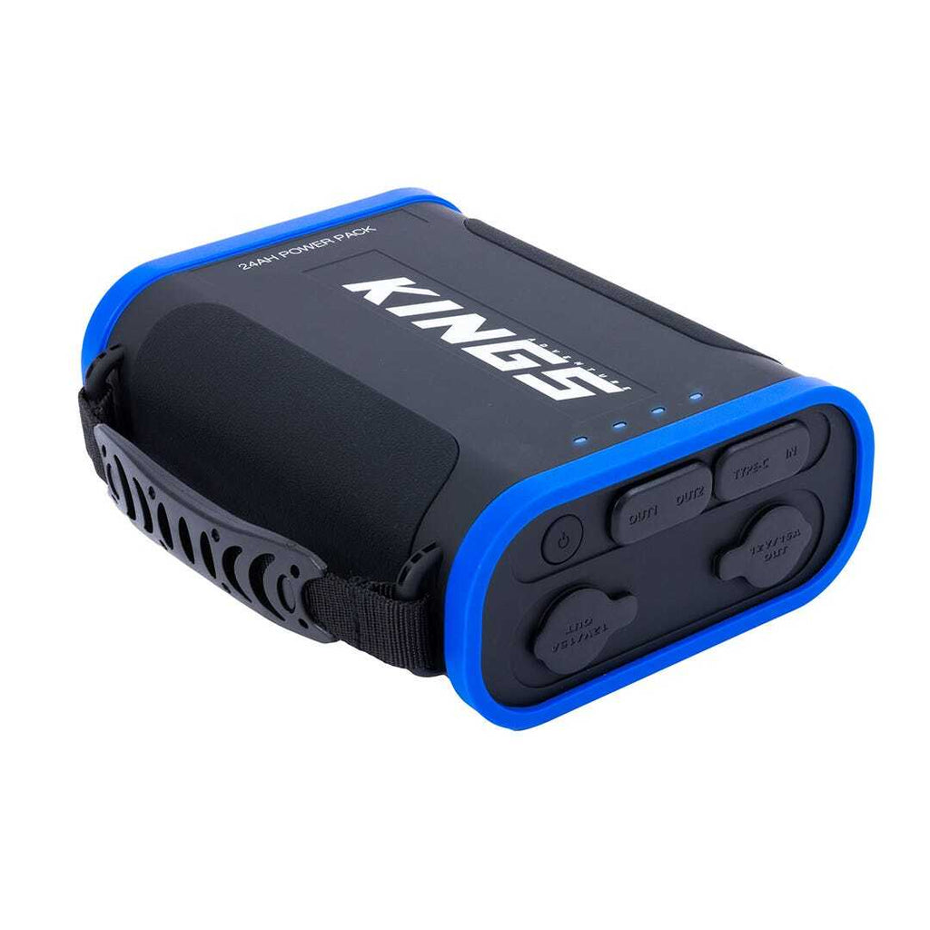 Kings 24Ah Lithium Portable Power Pack for camping  fridge  | LiFePO4  307.2Wh