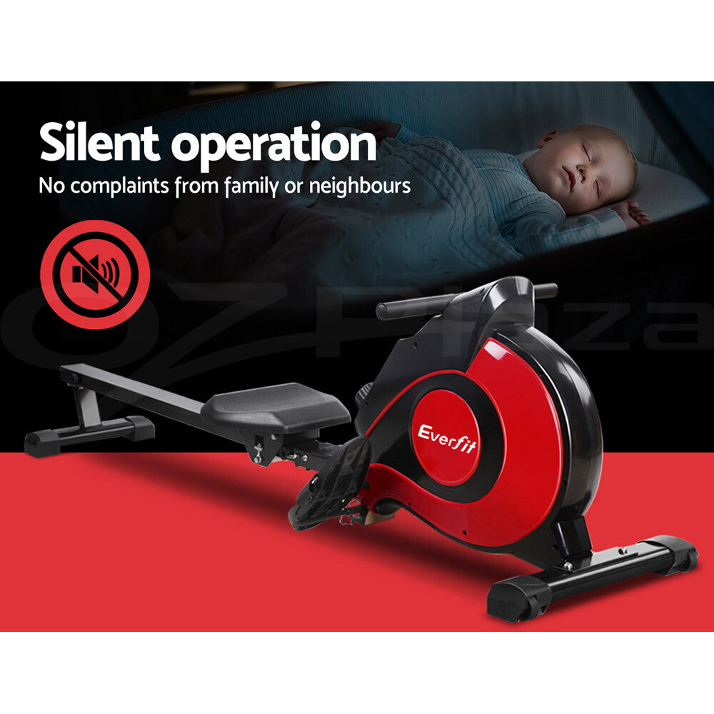 Magnetic Rowing Machine Rower Cardio Fitness Gym