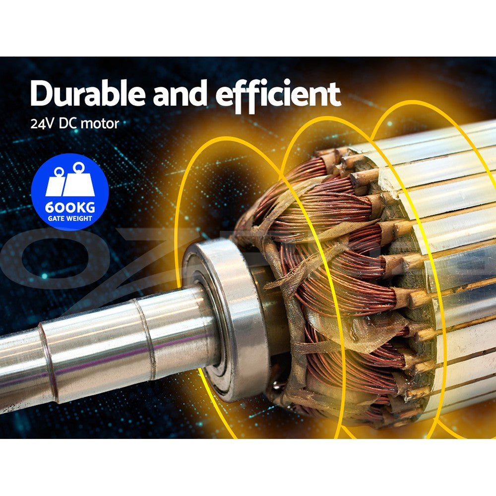 10W Swing Gate Opener Auto Solar Electric Remote 600KG