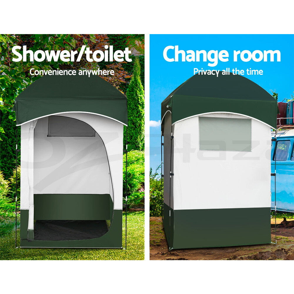 Weisshorn Shower Tent Outdoor Camping Portable Changing Room Toilet Ensuite