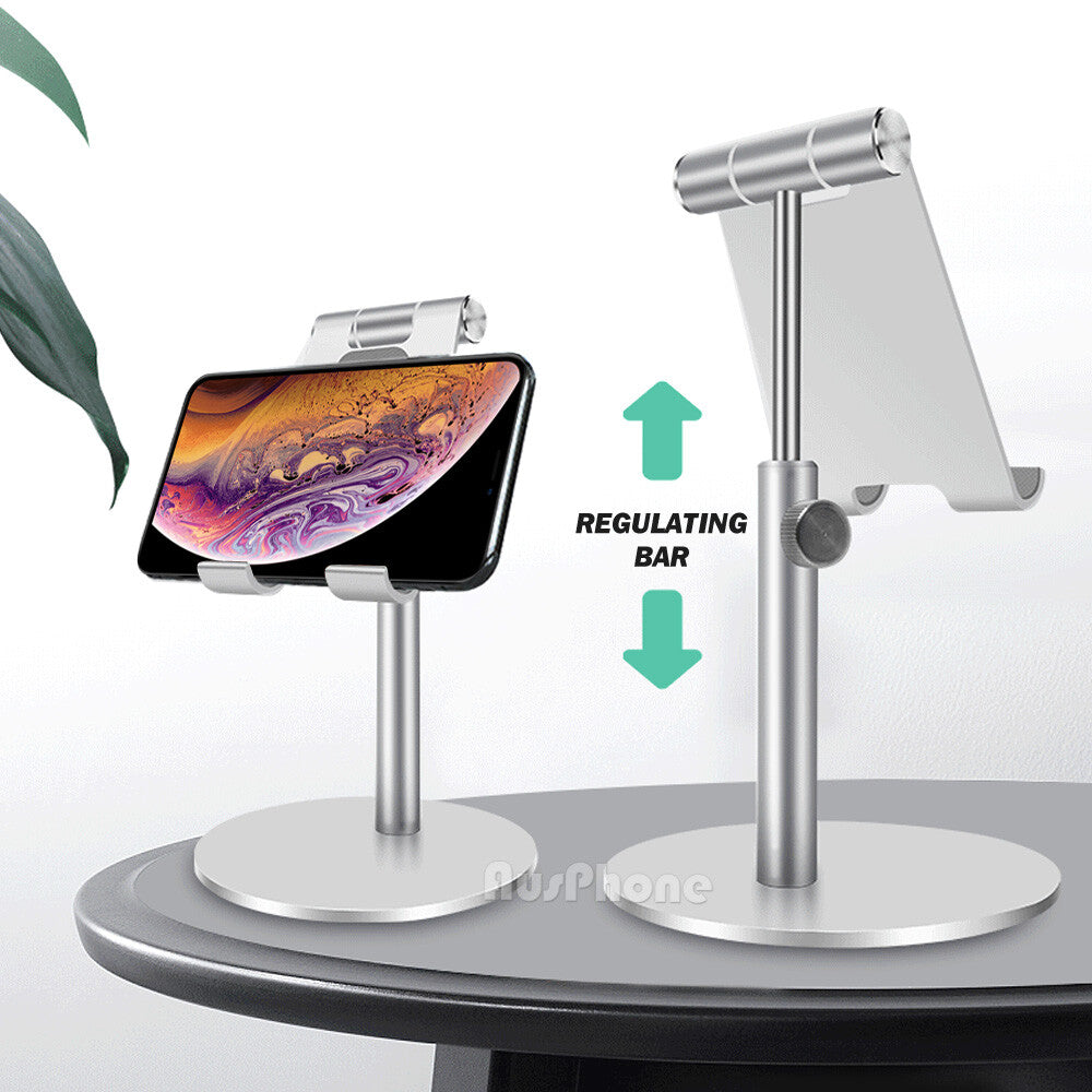 Adjustable Aluminum Tablet Stand for iPad iPhone Samsung