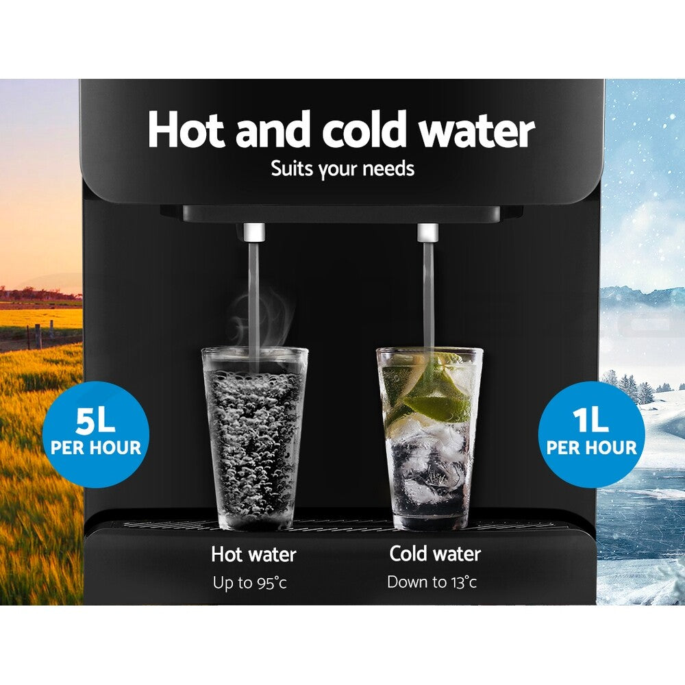 Cold Hot Water Cooler Dispenser Bottle Stand Office Filter