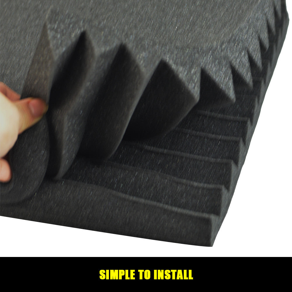 30/50cm Acoustic Foam Panels – Sound Absorption Wedges
