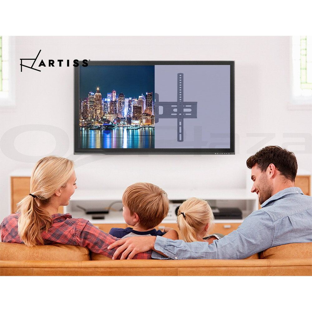 23–55" Full Motion TV Wall Mount Tilt Swivel Bracket