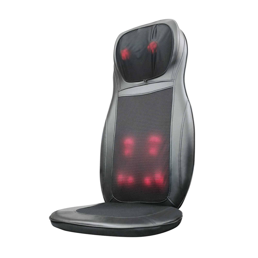 Heated Shiatsu Massage Cushion for Home and Office Chairs