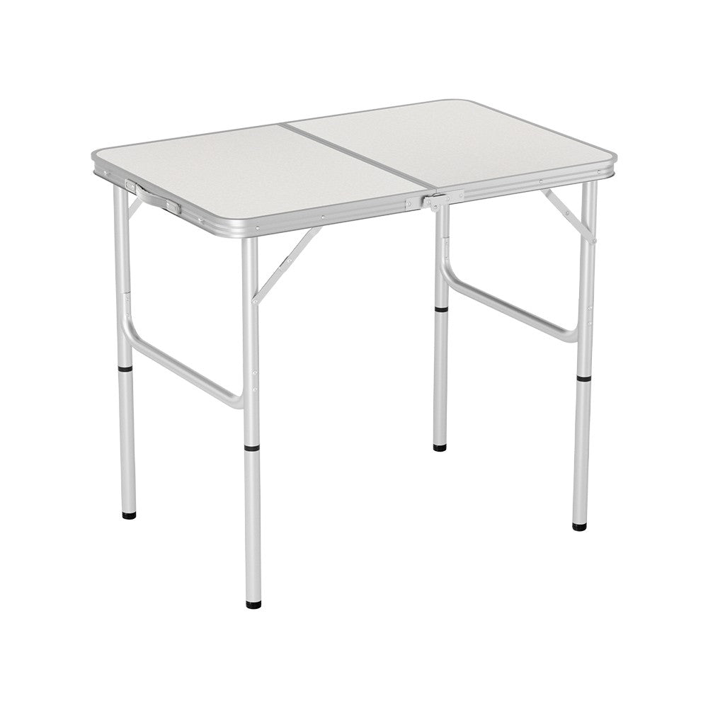 Weisshorn Folding Camping Table Adjustable Portable Picnic Outdoor BBQ Desk 90CM