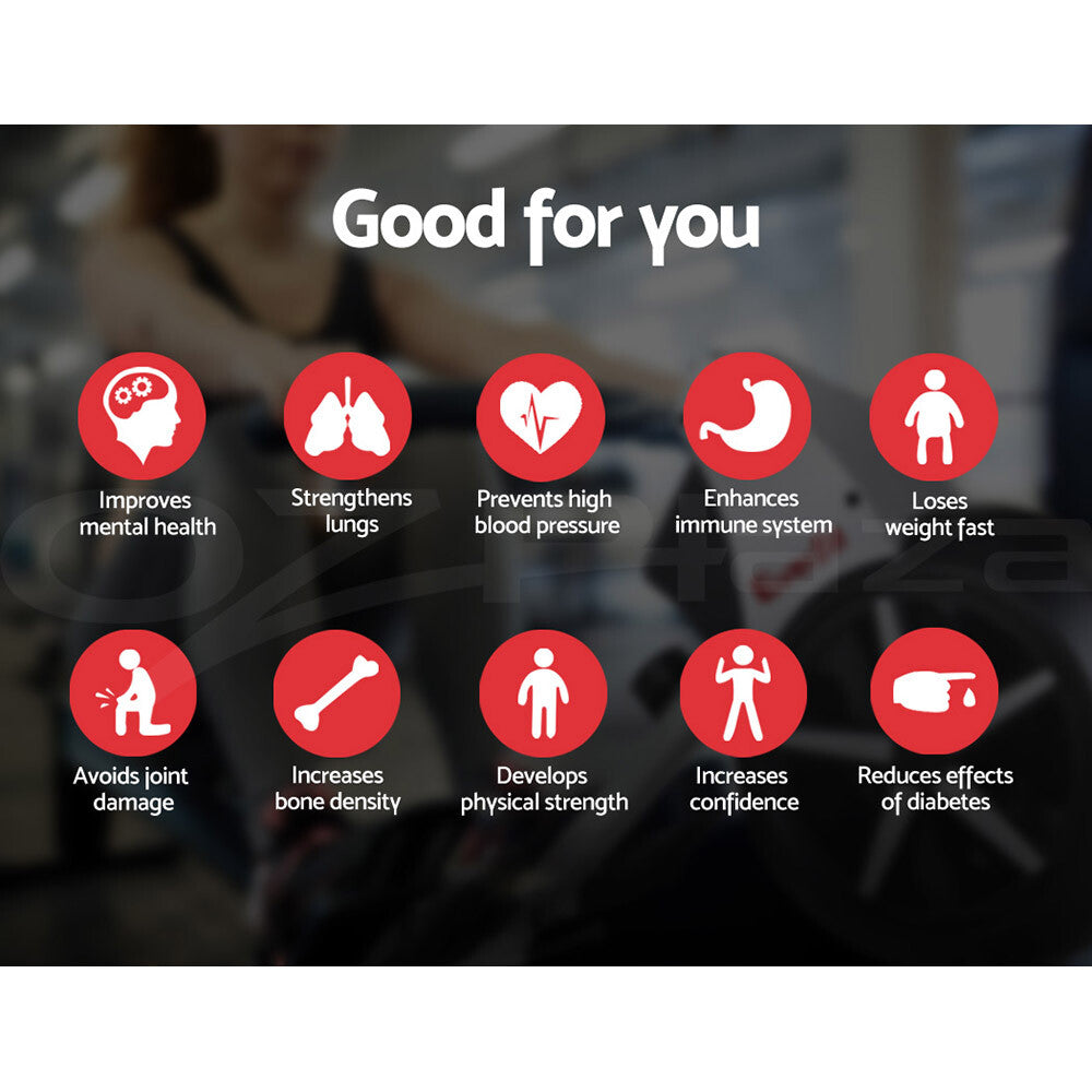 OVCN Rowing Machine Rower Resistance Exercise Fitness Home Gym