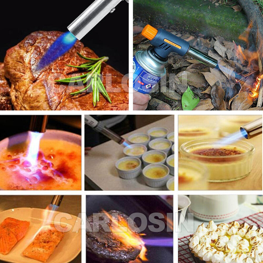 Butane Gas Blow Torch Camping Welding Soldering Fire Lighter