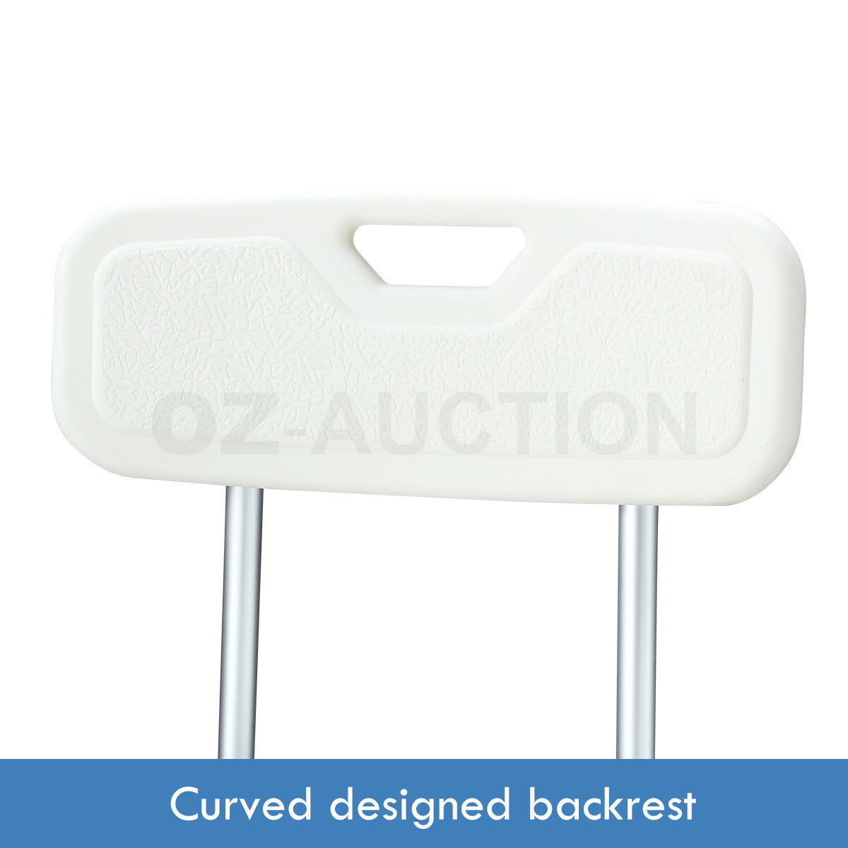 Shower Bath Chair Medical Seat Stool Safety Aid with Back Armrests