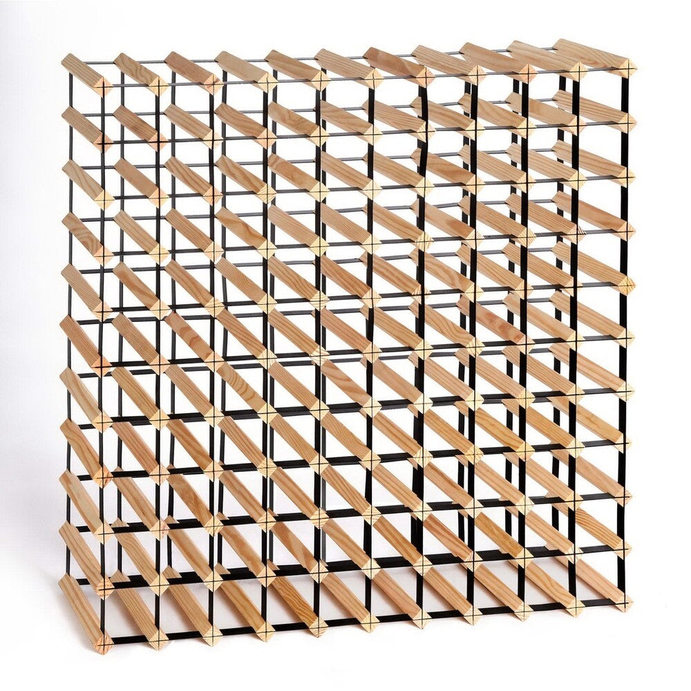 110 Bottle Timber Wine Rack Wooden Storage Organiser