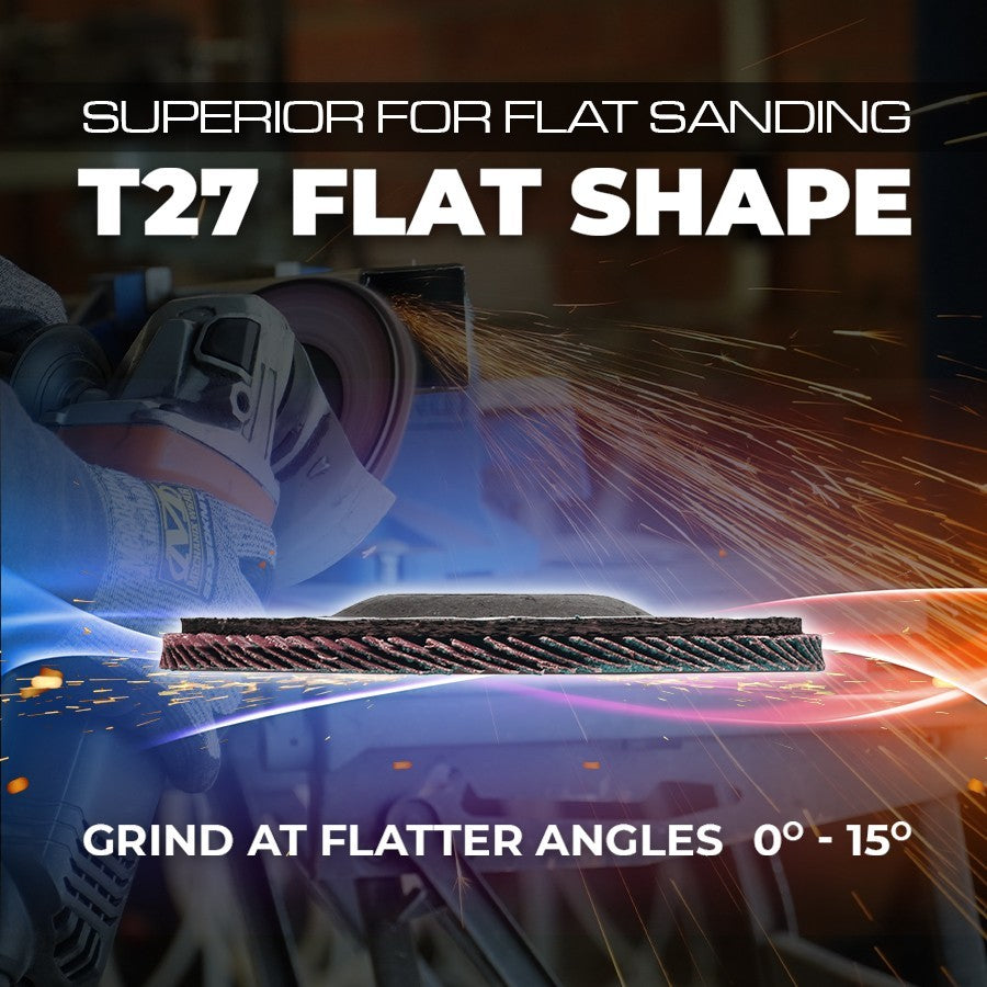 5" 125mm Zirconia Flap Disc – Grinder Sanding Disk for Metal