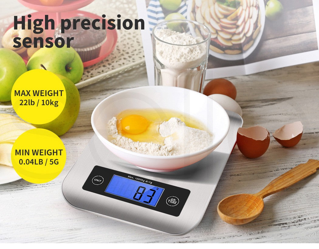 Digital Kitchen Scales – 10kg LCD Food & Postal Balance