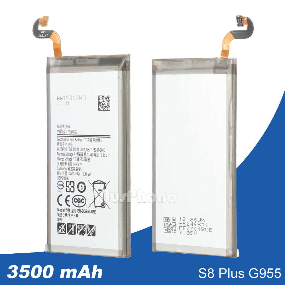 Premium Battery Replacement for Samsung Galaxy S5 S7 S8 S9 S10 Plus