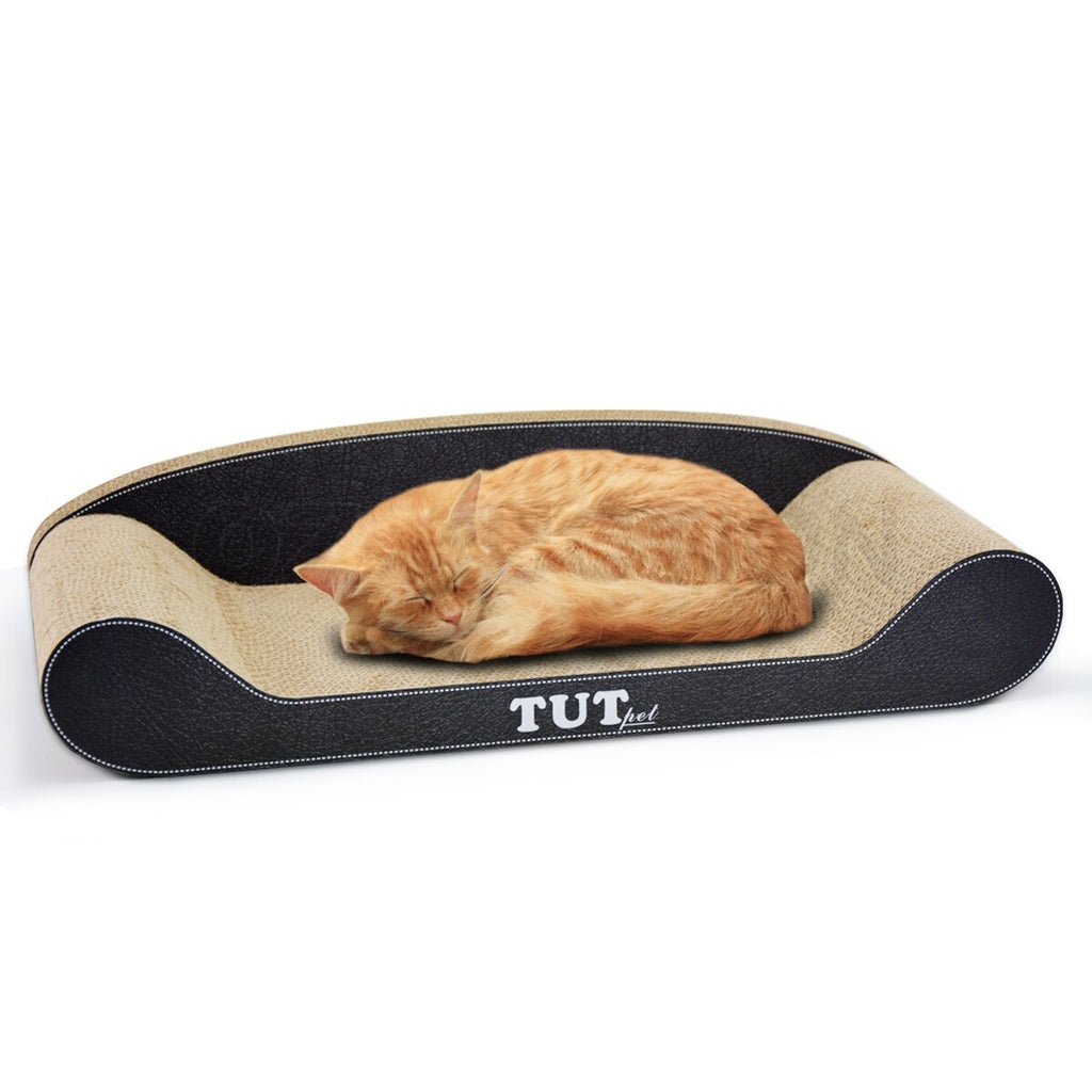 Cat Scratching Post Toy Corrugated Cardboard Pet Gym XL